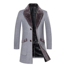 Load image into Gallery viewer, New Arrival Winter High Quality Casual Trench Men Coat Jacket
